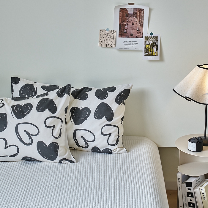 91家纺网 家纺一手货源 找家纺 窝米2023新品13370全棉印花单品系列枕套 最爱枕套