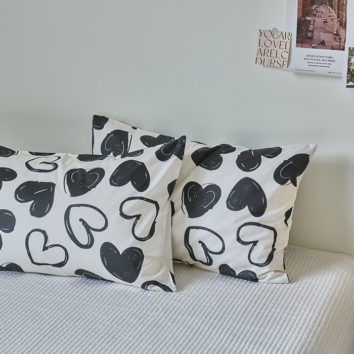 91家纺网 家纺一手货源 找家纺 窝米2023新品13370全棉印花单品系列枕套 最爱枕套