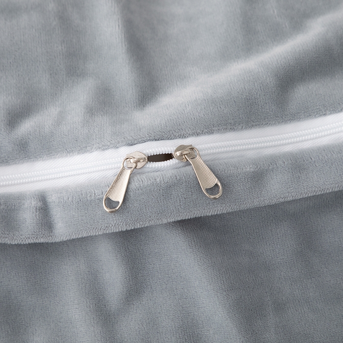 91家纺网 家纺一手货源 找家纺 优姿家纺 2024新品8.5斤德芙绒韩版床裙绣花保暖四件套 时尚玫瑰绅士灰