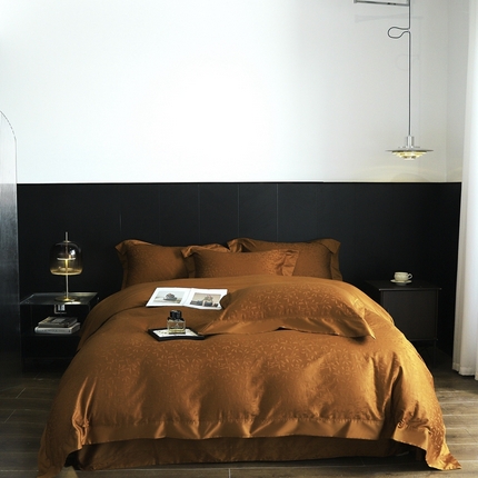 91家纺网 家纺一手货源 找家纺 （总）【DM】2023新款100支澳棉提花（叶问系列）四件套