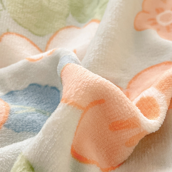 91家纺网 家纺一手货源 找家纺 金爱家 2023新款ins小清新韩系卡通少女心奶油兔子加厚牛奶绒系列四件套 绒-觅香