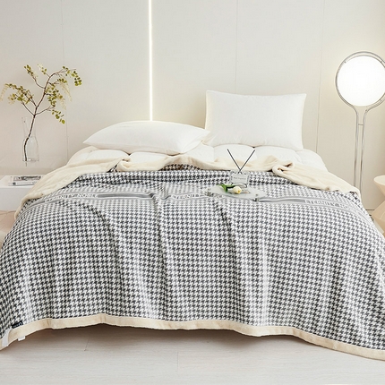 91家纺网 家纺一手货源 找家纺 （总）坦客毯业 2025新款欧棉绒双面加厚绒毯盖毯毛毯