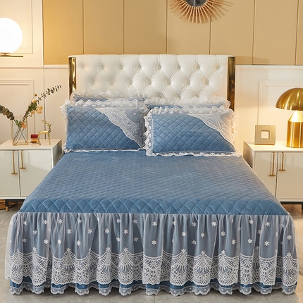 91家纺网 家纺一手货源 找家纺 （总）2023新款水晶绒保暖单床盖爱妮系列