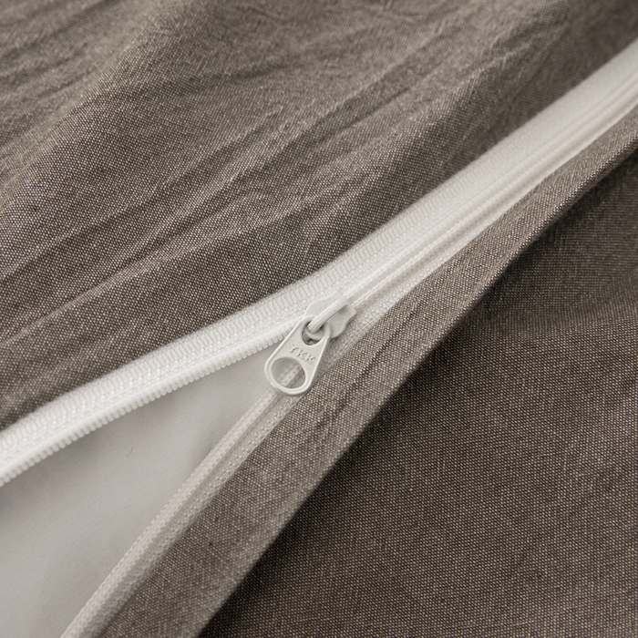 91家纺网 家纺一手货源 找家纺 安莱生活 2023新款花海系列色织双层纱工艺款宽边高奢四件套 花海-浅灰