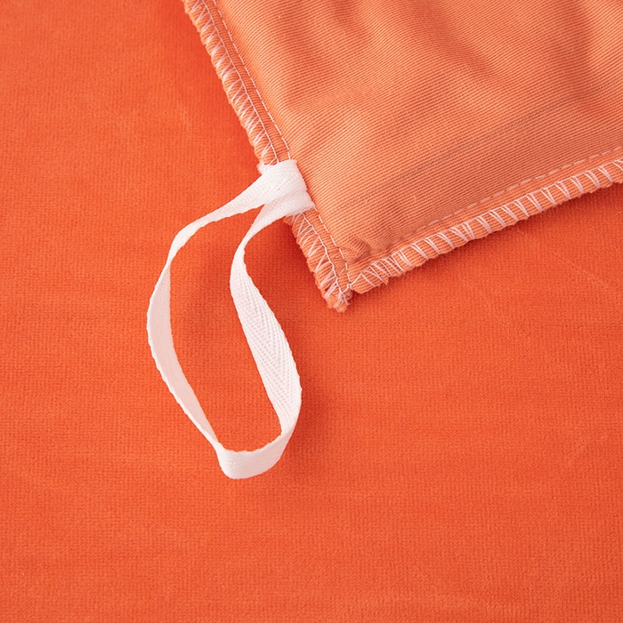 91家纺网 家纺一手货源 找家纺 优姿家纺 2024新品8.5斤德芙绒韩版床裙绣花保暖四件套 绽放香妃桔