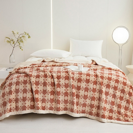 肖恩毯业 2025新款欧棉绒休闲四季毯毛毯盖毯 莱尔