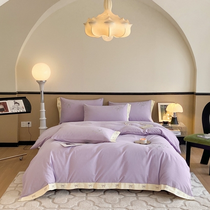 91家纺网 家纺一手货源 找家纺 （总）拼社家纺 全棉加厚磨毛四件套-minmin系列