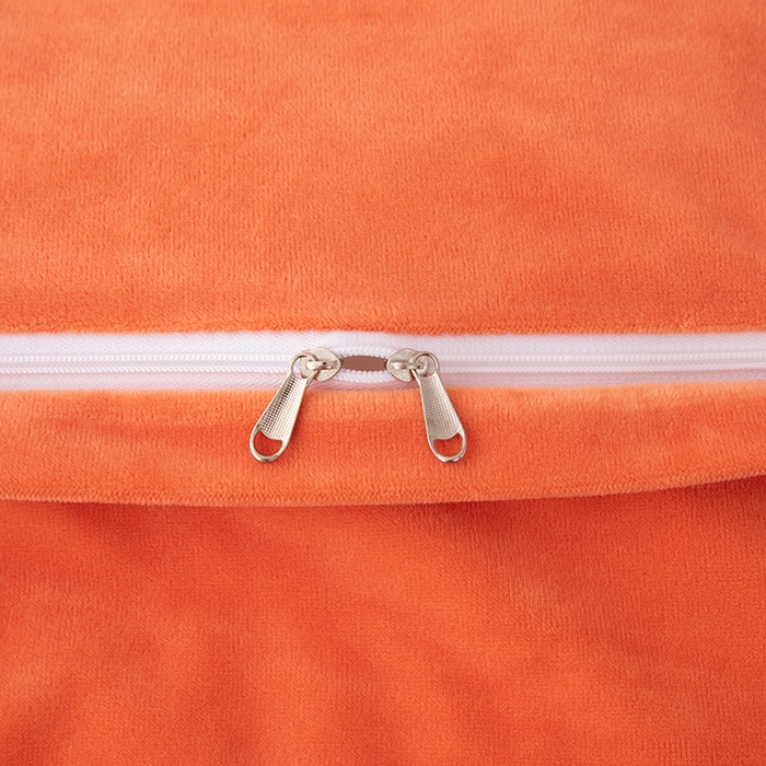 91家纺网 家纺一手货源 找家纺 优姿家纺 2024新品8.5斤德芙绒韩版床裙绣花保暖四件套 时尚玫瑰香妃桔