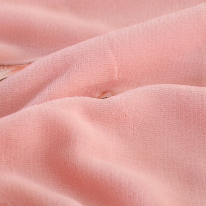 91家纺网 家纺一手货源 找家纺 富之航 2023新款牛奶绒刺绣四件套 莫奈花园-粉