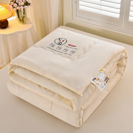 91家纺网 家纺一手货源 找家纺 （总）易展 2023新款华夫格无染大豆纤维被