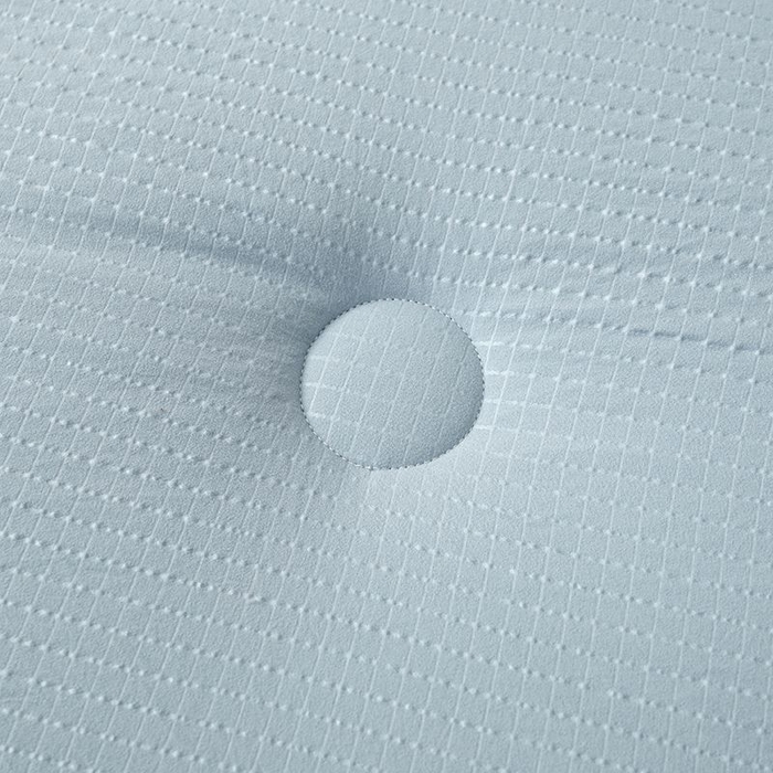 91家纺网 家纺一手货源 找家纺 创优2025新款无染被子被芯春秋被冬被直播批发 华夫格系列-蓝色