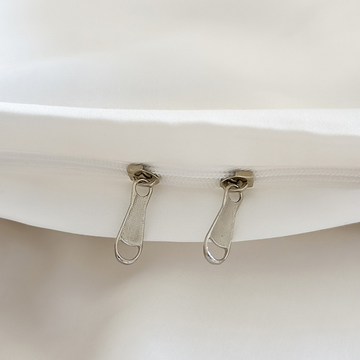 91家纺网 家纺一手货源 找家纺 618家纺 2023新款50S100支长绒棉全棉纯棉纯色四件套 纯色本白