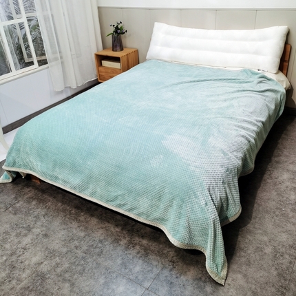 91家纺网 家纺一手货源 找家纺 （总）卉晨毛毯家纺 2024新款菠萝格毯空调毯午睡毯毛毯