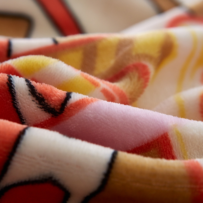 91家纺网 家纺一手货源 找家纺 KT猫 2024卡通法莱绒牛奶绒四件套星雨心愿