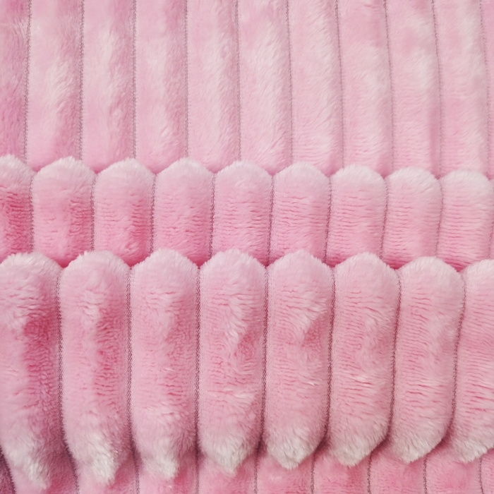 91家纺网 家纺一手货源 找家纺 卉晨毛毯家纺 2024新款波波毯 空调毯午睡毯毛毯 浅粉