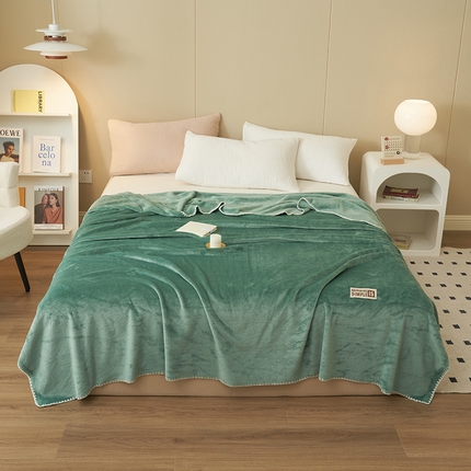 91家纺网 家纺一手货源 找家纺 （总）畅销被业 2024新款双面牛奶绒多功能毛毯毯子