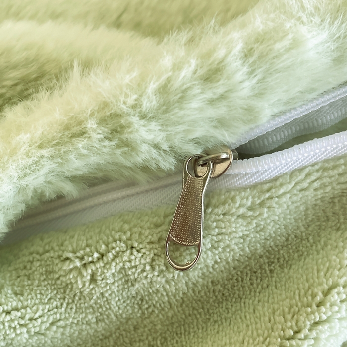 91家纺网 家纺一手货源 找家纺 金爱家 23新品全消光牛奶绒A类纯色立体獭兔毛绒四件套 兔毛纯色-青绿