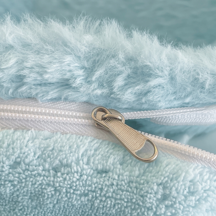 91家纺网 家纺一手货源 找家纺 金爱家 23新品全消光牛奶绒A类纯色立体獭兔毛绒四件套 兔毛纯色-海蓝