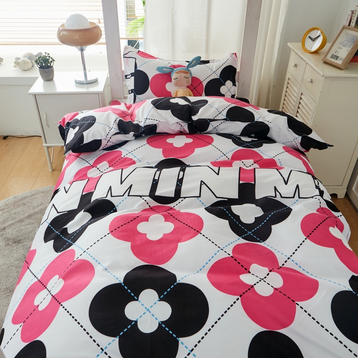 91家纺网 家纺一手货源 找家纺 2023新款亲肤棉美棉芦荟棉三件套美棉（8月）学生宿舍床 光辉岁月