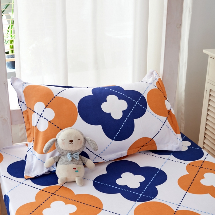 91家纺网 家纺一手货源 找家纺 2023新款亲肤棉美棉芦荟棉三件套美棉（8月）学生宿舍床 海阔天空