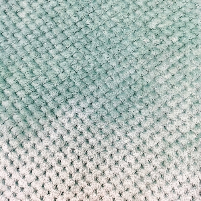 91家纺网 家纺一手货源 找家纺 卉晨毛毯家纺 2024新款菠萝格毯空调毯午睡毯毛毯 浅水蓝