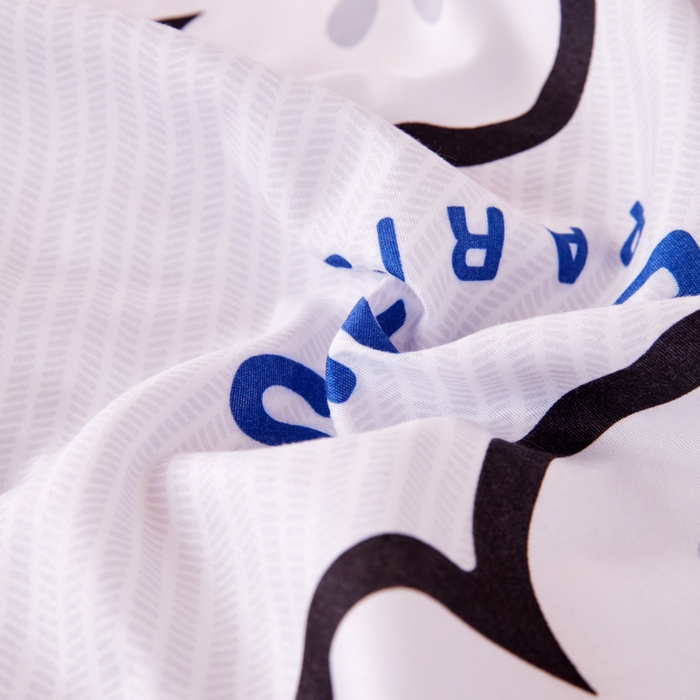 91家纺网 家纺一手货源 找家纺 2023新款亲肤棉美棉芦荟棉三件套美棉（8月）学生宿舍床 巴黎世家