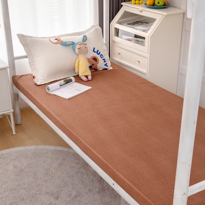 91家纺网 家纺一手货源 找家纺 2023新款亲肤棉美棉芦荟棉三件套美棉（8月）学生宿舍床 幸运熊