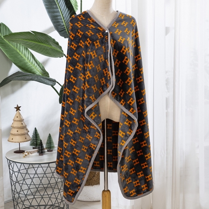 卉晨毛毯 2024爆款加厚潮人牛奶绒空调毯披肩毯午睡毛毯 幻想