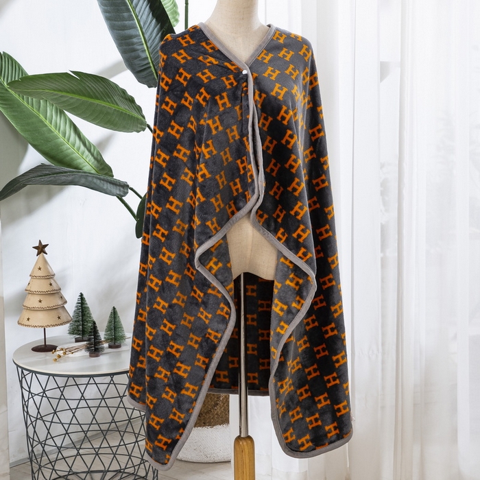 91家纺网 家纺一手货源 找家纺 卉晨毛毯 2024爆款加厚潮人牛奶绒空调毯披肩毯午睡毛毯 幻想