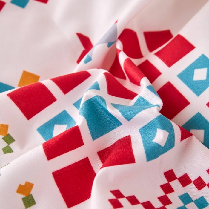 91家纺网 家纺一手货源 找家纺 2023新款亲肤棉美棉芦荟棉三件套美棉（8月）学生宿舍床 梦幻人生