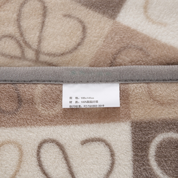 91家纺网 家纺一手货源 找家纺 卉晨毛毯 2024爆款加厚潮人牛奶绒空调毯披肩毯午睡毛毯 贝格