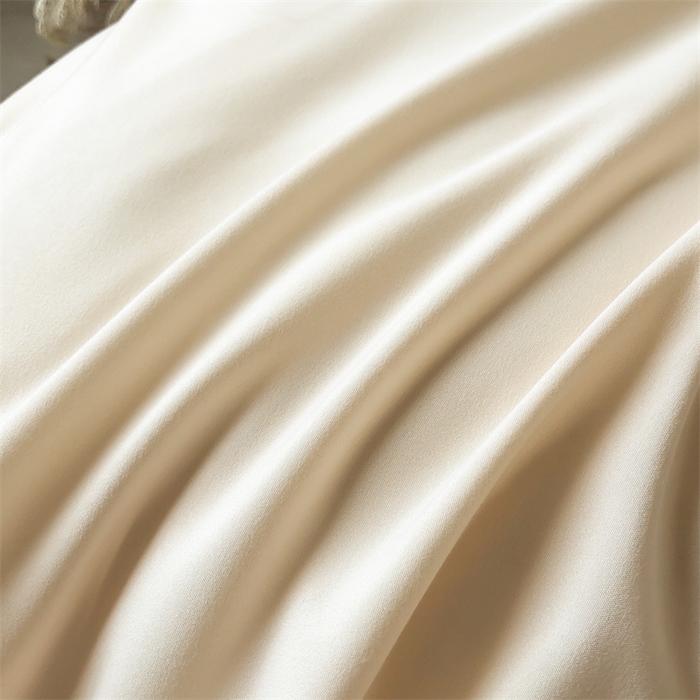 91家纺网 家纺一手货源 找家纺 盛秋家纺 2025新款洛伦-麻绳款系列四件套 奶昔白+南瓜橘