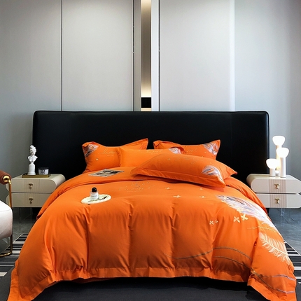 91家纺网 家纺一手货源 找家纺 （总）博纳家纺 2023新款黛娜系列纯棉磨毛四件套