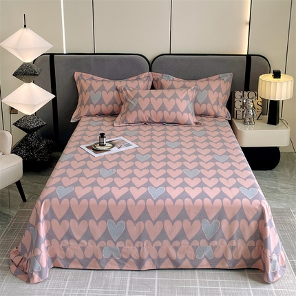 91家纺网 家纺一手货源 找家纺 （总）宝齐莱家纺 2023年全棉磨毛印花单床单