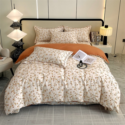 91家纺网 家纺一手货源 找家纺 （总）宝齐莱家纺 2023新款全棉磨毛四件套