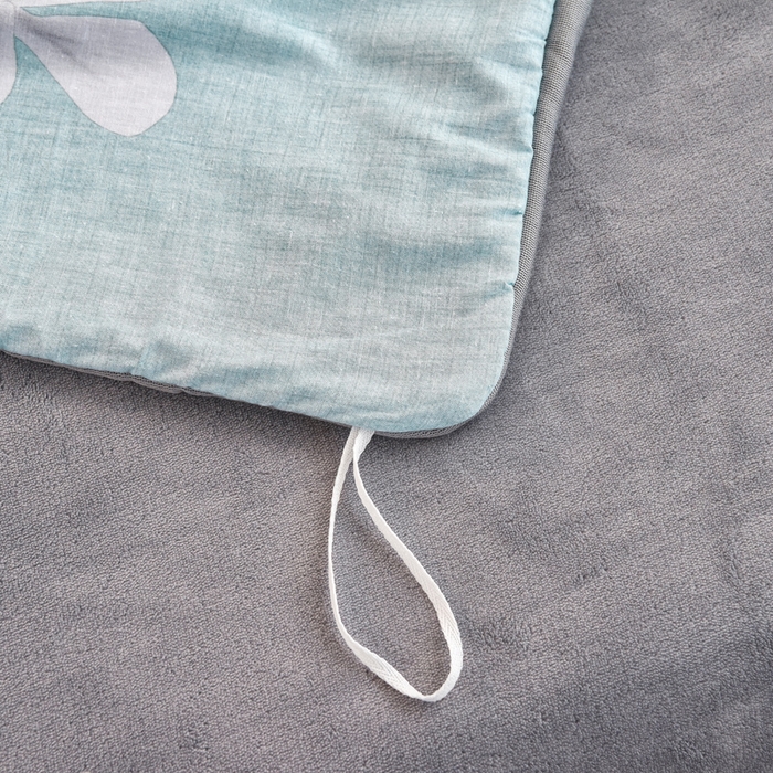 91家纺网 家纺一手货源 找家纺 琪琪阁 2023新款全棉加牛奶绒单被套 宁静生活