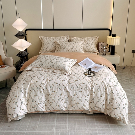 91家纺网 家纺一手货源 找家纺 （总）宝齐莱家纺 2023新款全棉磨毛四件套