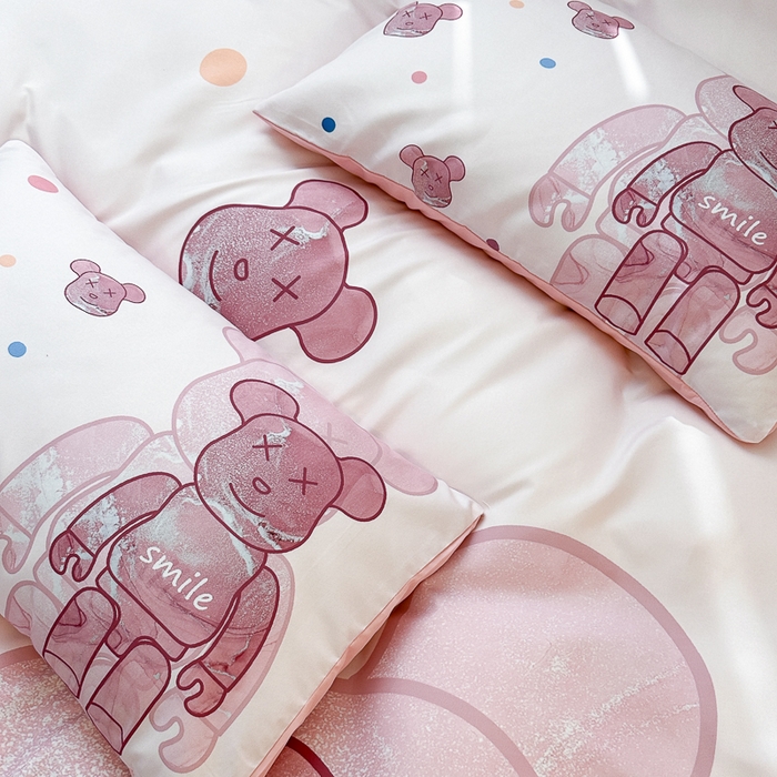 91家纺网 家纺一手货源 找家纺 色鬼 2023新款秋冬网红款四季款潮流四件套直播爆款 流沙