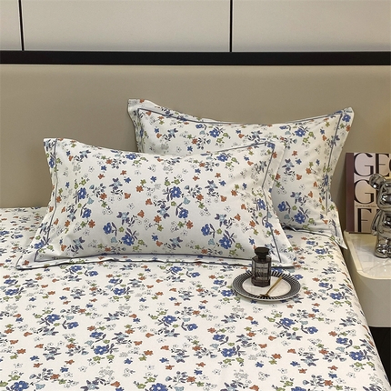 91家纺网 家纺一手货源 找家纺 （总）宝齐莱家纺 2023年全棉磨毛印花单枕套