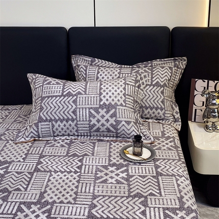 91家纺网 家纺一手货源 找家纺 （总）宝齐莱家纺 2023年全棉磨毛印花单枕套