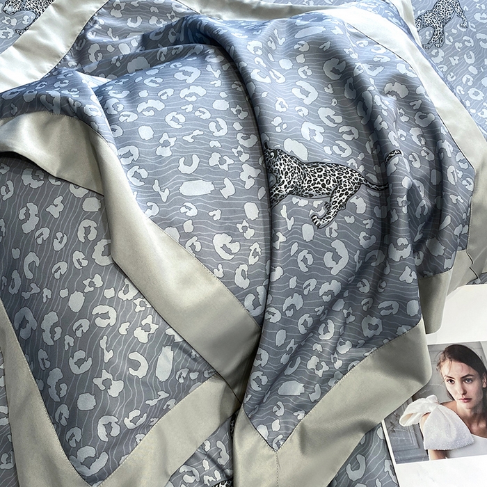 91家纺网 家纺一手货源 找家纺 （总）优悦 2023新款轻奢磨毛印花系列四件套