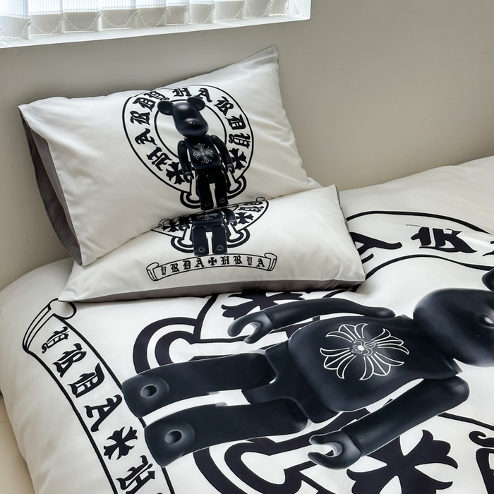 91家纺网 家纺一手货源 找家纺 色鬼 2023新款秋冬网红款四季款潮流四件套直播爆款 克罗熊