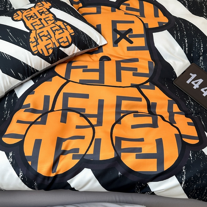 91家纺网 家纺一手货源 找家纺 色鬼 2023新款秋冬网红款四季款潮流四件套直播爆款 咔酷