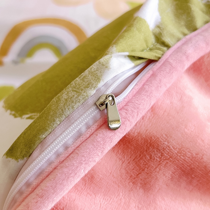 91家纺网 家纺一手货源 找家纺 琪琪阁 2023新款全棉加牛奶绒单被套 悠然