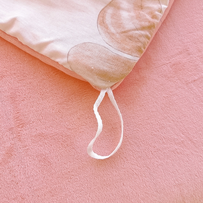 91家纺网 家纺一手货源 找家纺 琪琪阁 2023新款全棉加牛奶绒单被套 幸福花开