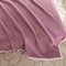 91家纺网 家纺一手货源 找家纺 棉堡 2023新款玫瑰绒羊羔绒复合毯毛毯 紫