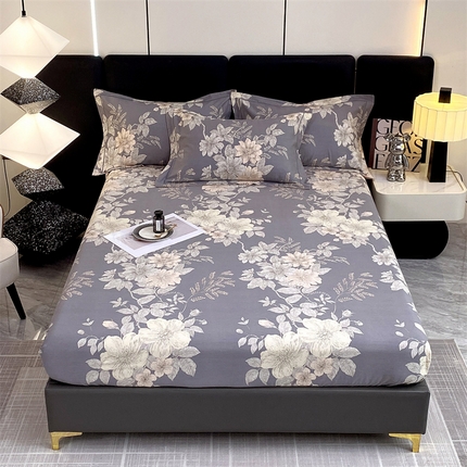 91家纺网 家纺一手货源 找家纺 （总）宝齐莱家纺 2023年新款全棉磨毛印花单床笠