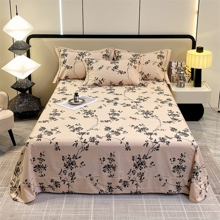 91家纺网 家纺一手货源 找家纺 （总）宝齐莱家纺 2023年全棉磨毛印花单床单