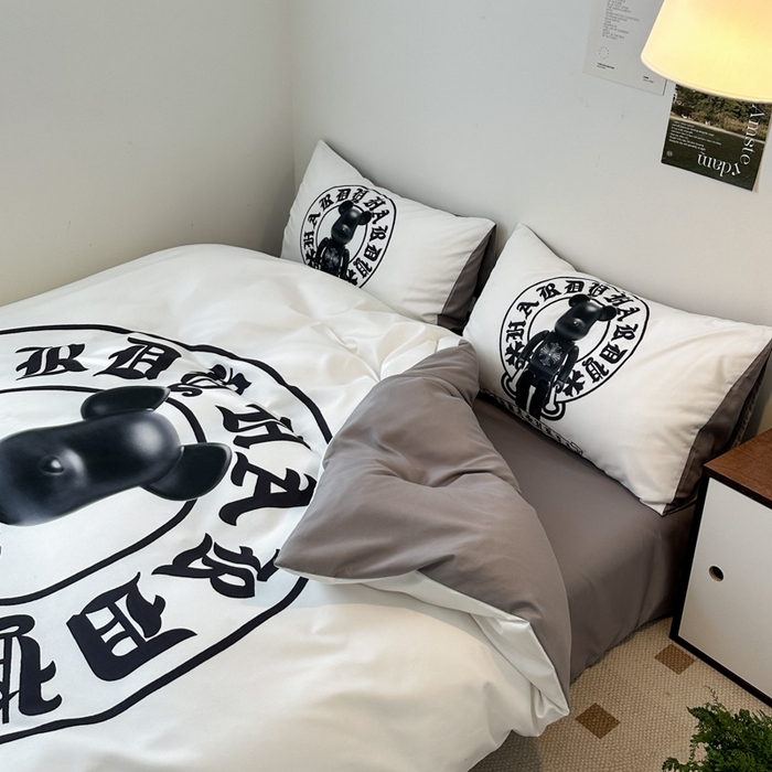 91家纺网 家纺一手货源 找家纺 色鬼 2023新款秋冬网红款四季款潮流四件套直播爆款 克罗熊