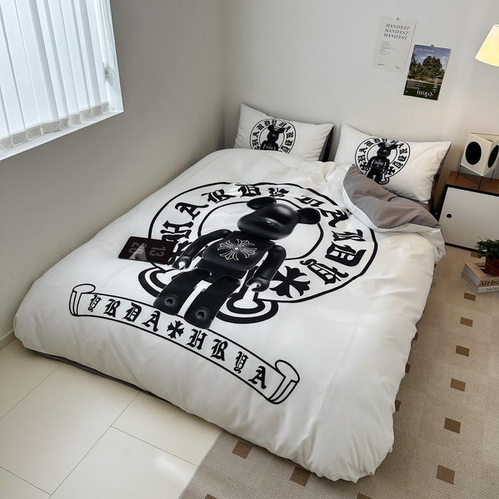 91家纺网 家纺一手货源 找家纺 色鬼 2023新款秋冬网红款四季款潮流四件套直播爆款 克罗熊